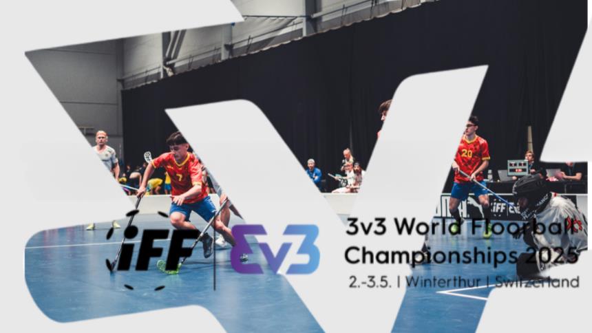 Mundial 3v3 Floorball, Winterthur: ¡El calendario de partidos del 3v3 WFC 2025 ya está disponible!